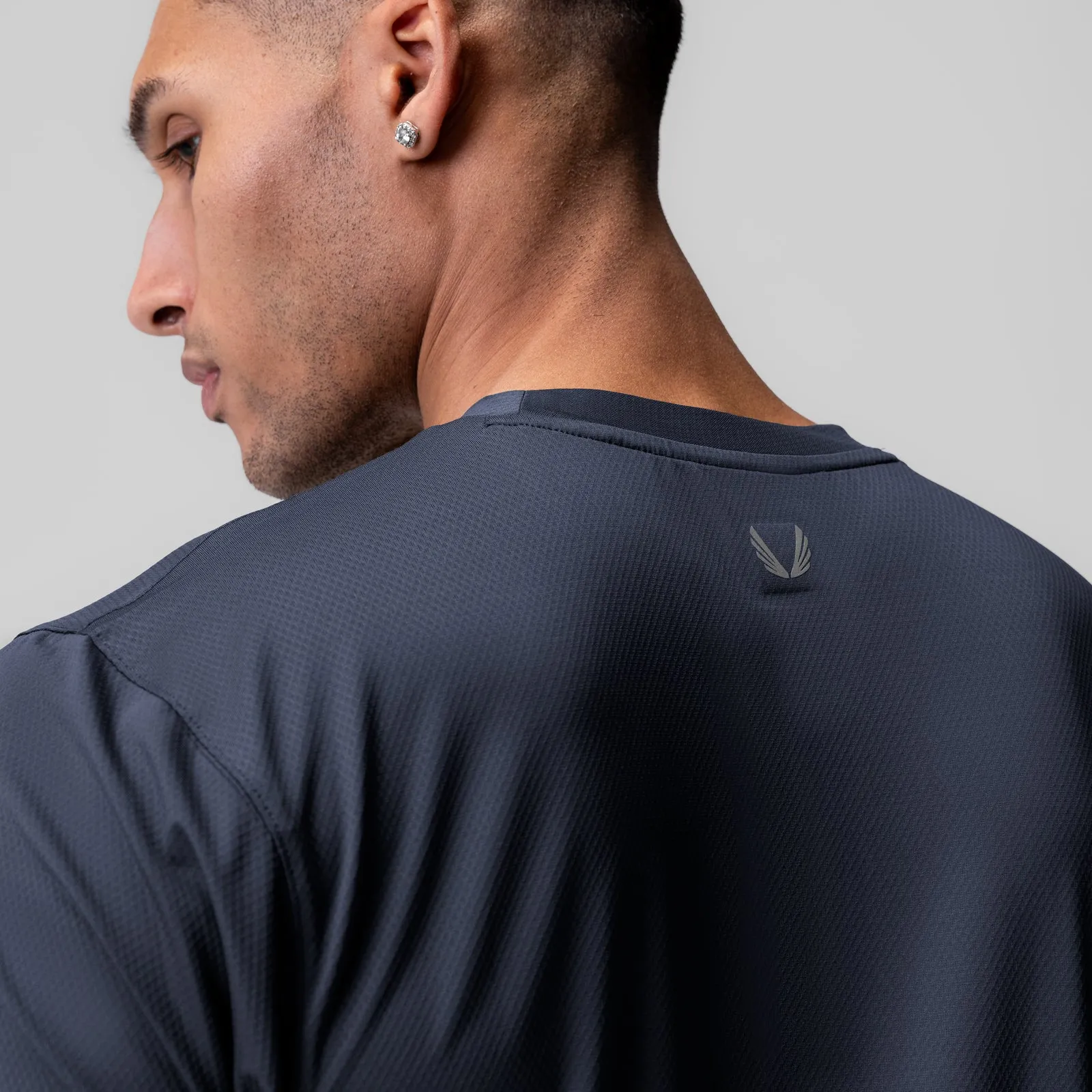 Street Casual 1015. AeroSilver? Essential Tee - Navy
