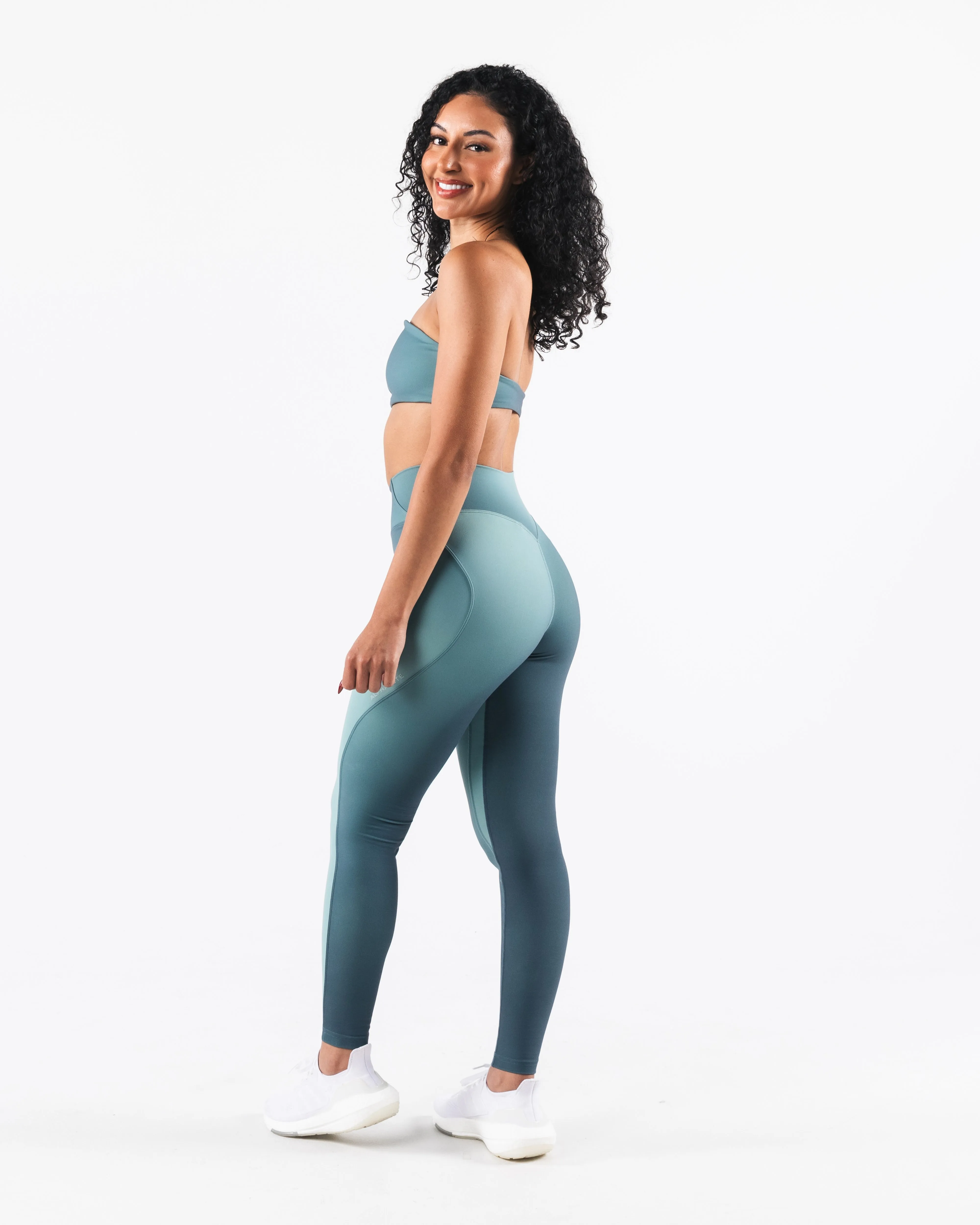 Aura Bandeau - Aura Glacier Print Crossback seams All-day Comfort