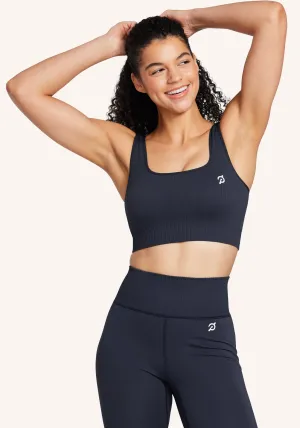Crossback Seamless Square Neck Bra