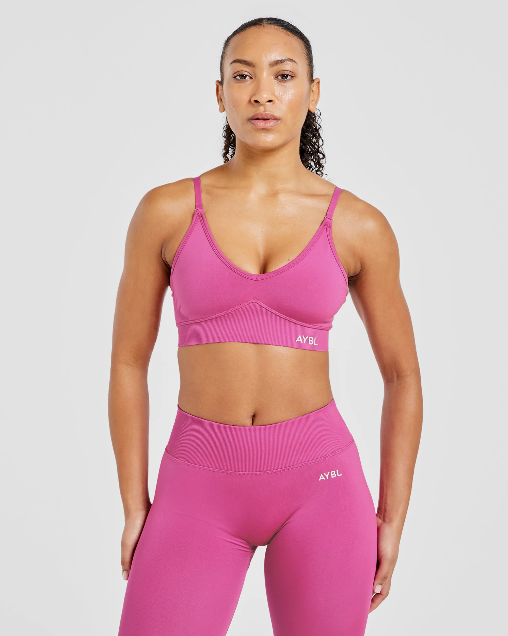 Lower body workouts Adapt Seamless Sports Bra - Pink