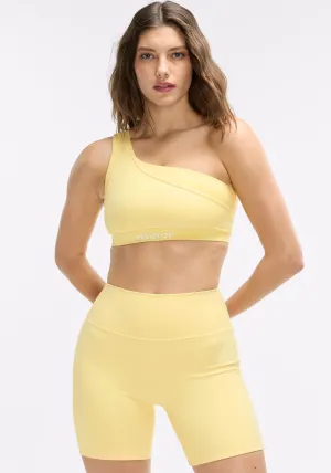 Endurance Rib One Shoulder Bra Organic Matching Set