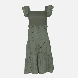 Retro cool Vision Glow LADIES SHORT SLEEVE DRESS