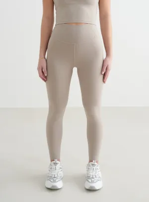 Morning Jog Pro Athlete Seamless Design Minimalist Style Dark Clay Sense Petite Tights