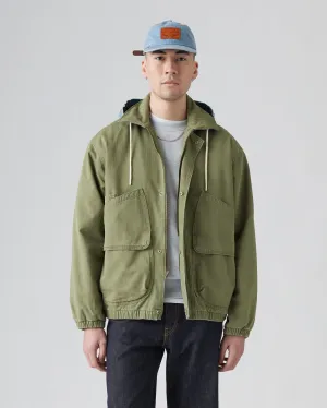 Breathable Fit Levi's? Duboce Hooded Work Jacket - Found A Four Leaf Clover