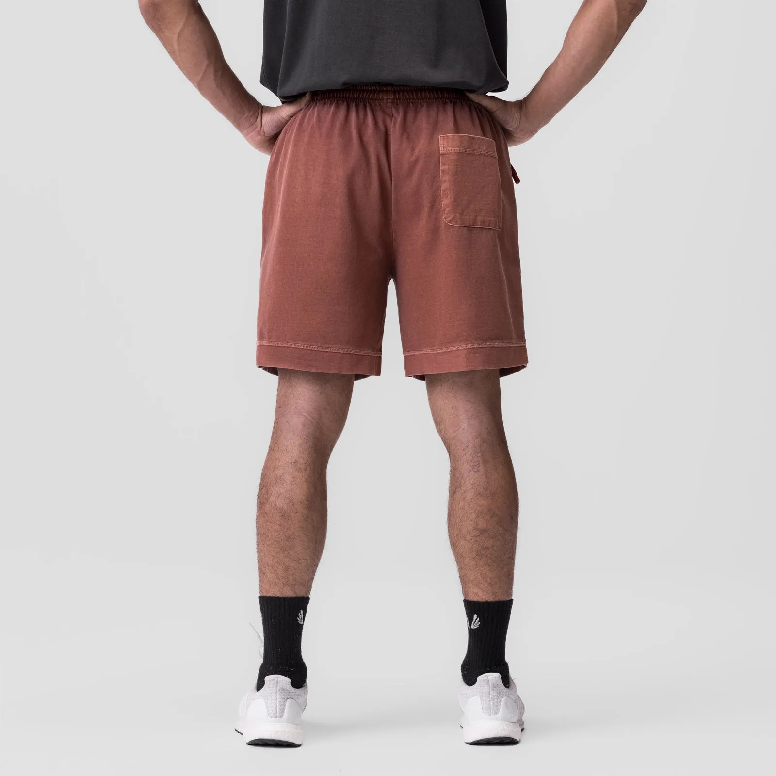 Concert wear 0782. Tech Essential? Sweat Short - Faded Brick
