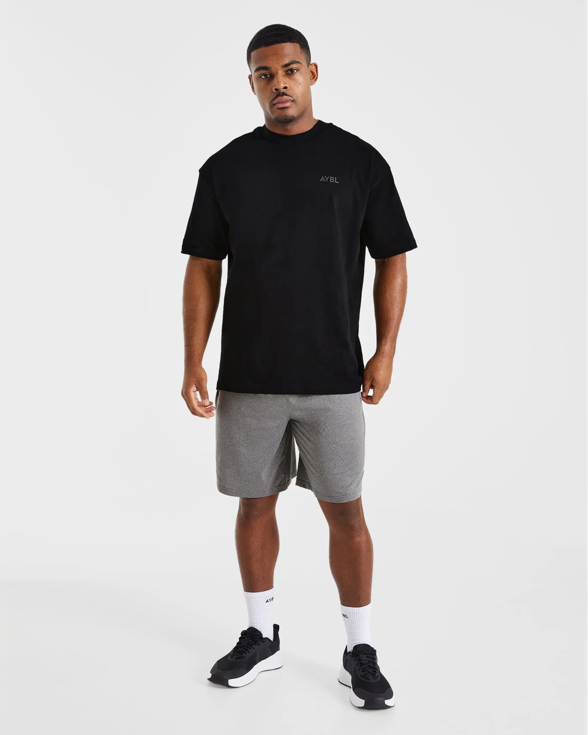 Party outfit Temperature Regulating Blend Reset Shorts - Grey Marl