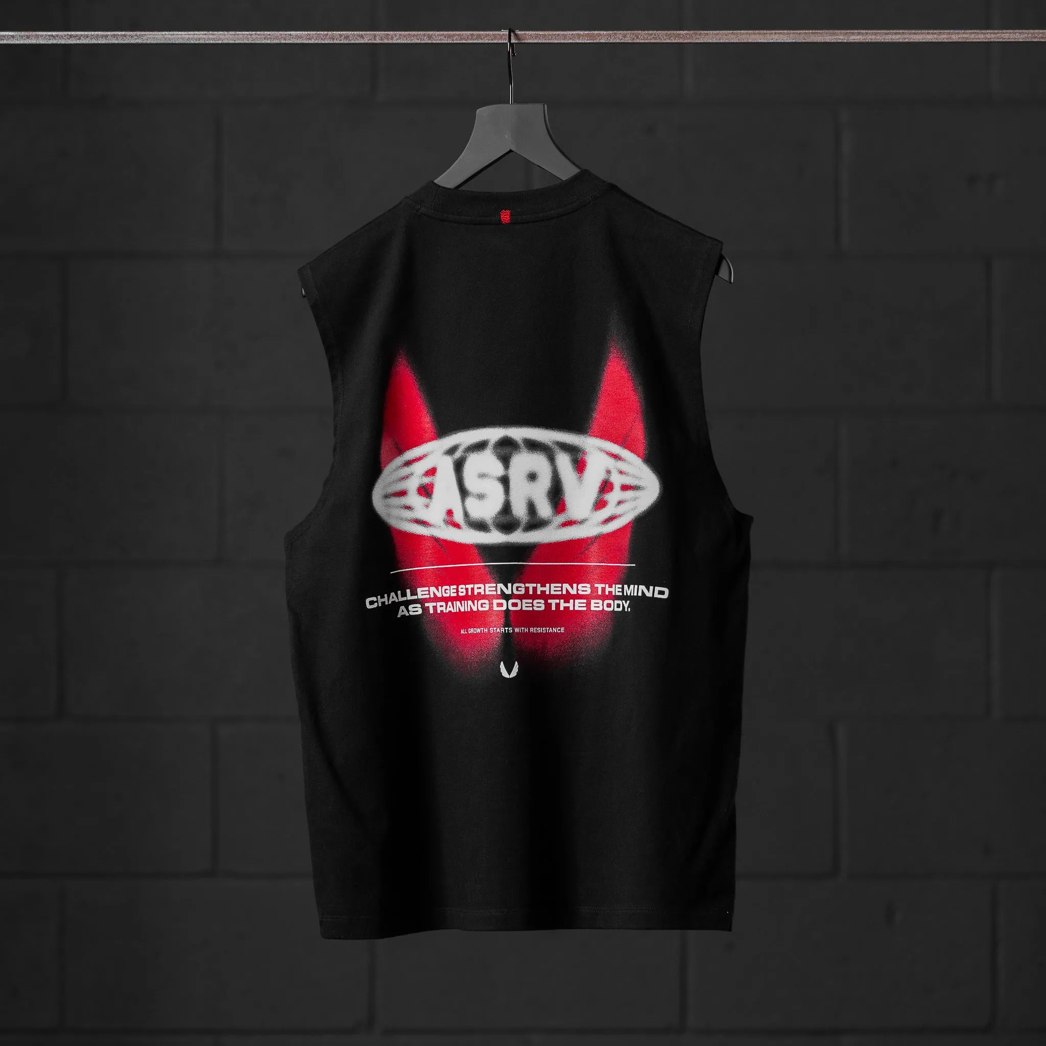 0807. Tech Essential? Relaxed Cutoff - Black "Ghost Runner" Breathable Mesh Panels Dull color