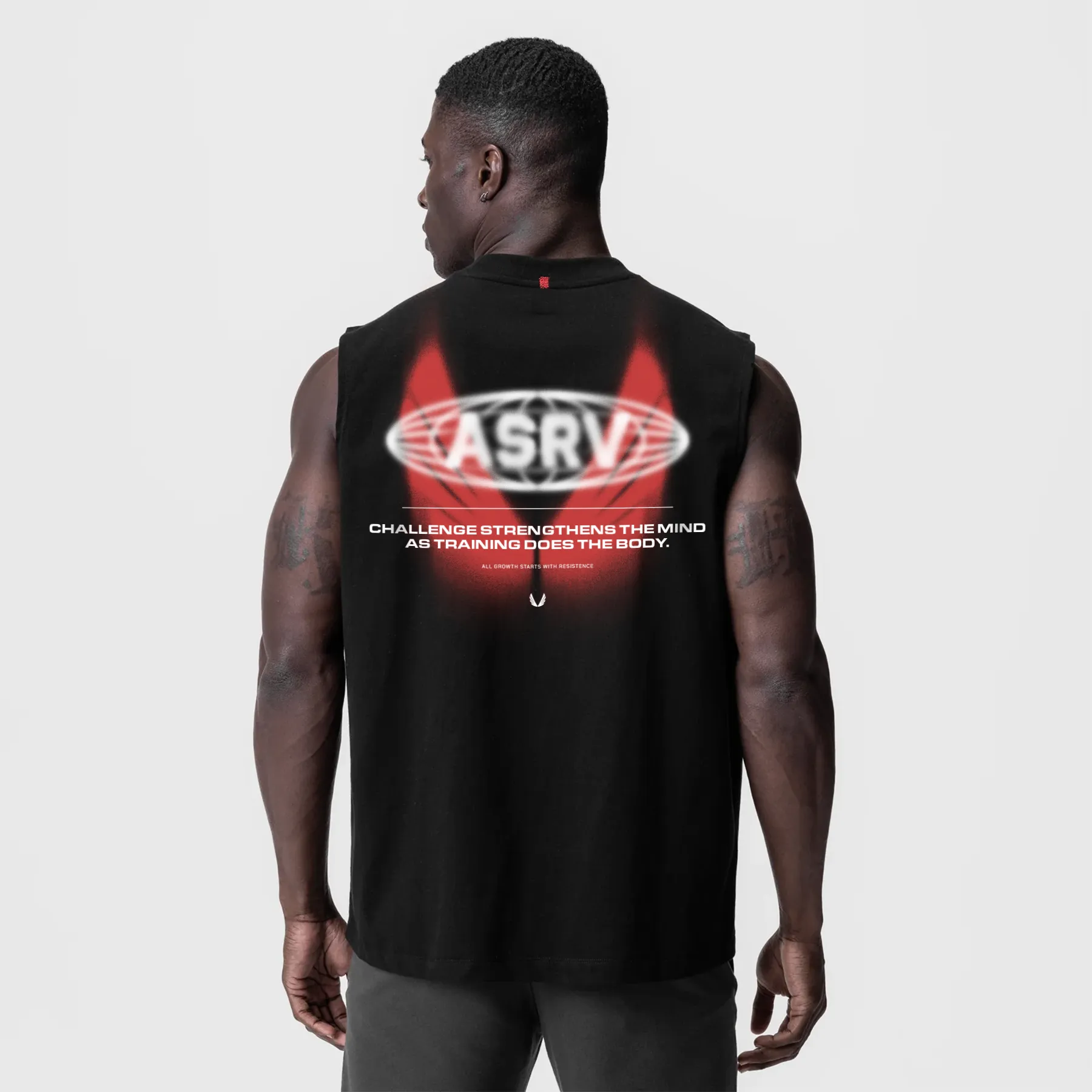 Soft Touch Material Tension Balanced 0807. Tech Essential? Relaxed Cutoff - Black "Ghost Runner"