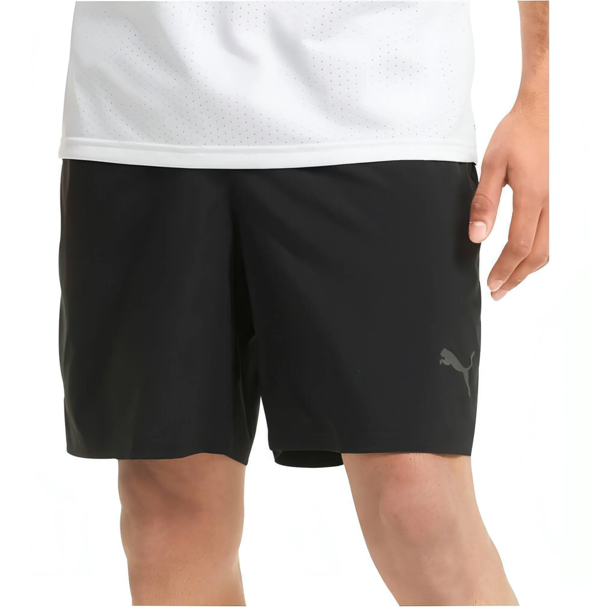 Puma Favourite Blaster 7 Inch Mens Training Shorts - Black Flexible Mobility Daily Essential