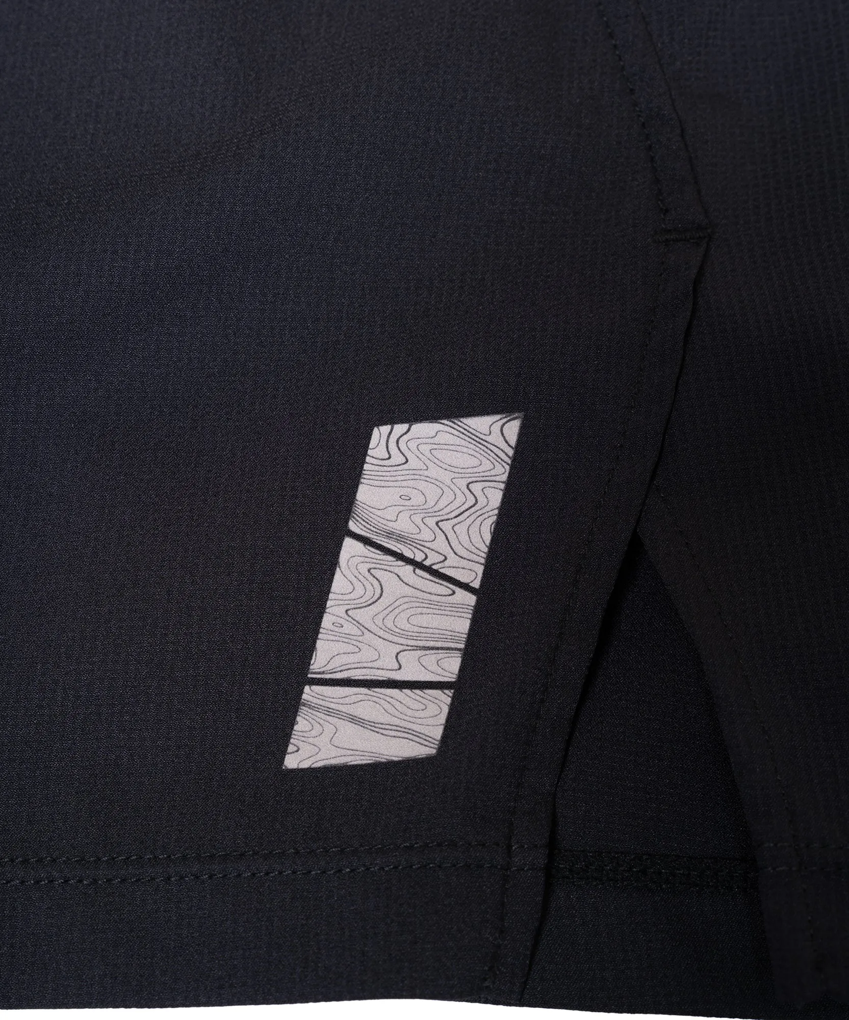 Ronhill Tech All Terrain 5 Inch Mens Running Shorts - Black Friction Reducing Lining