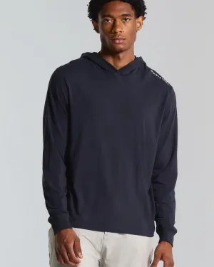 Ventilated Back Panel FlexibleElasticity Enduro Stretch LS Hooded T-Shirt