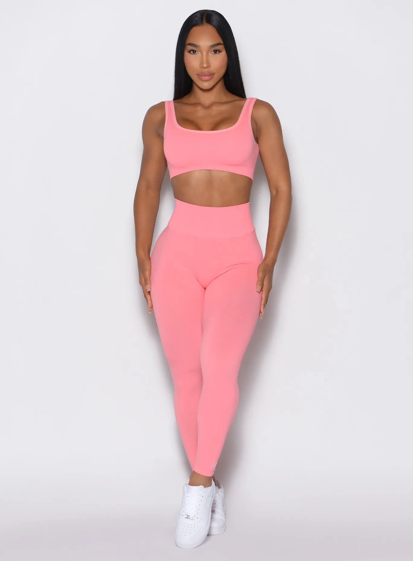 V Seamless Leggings Non Irritating Fabric