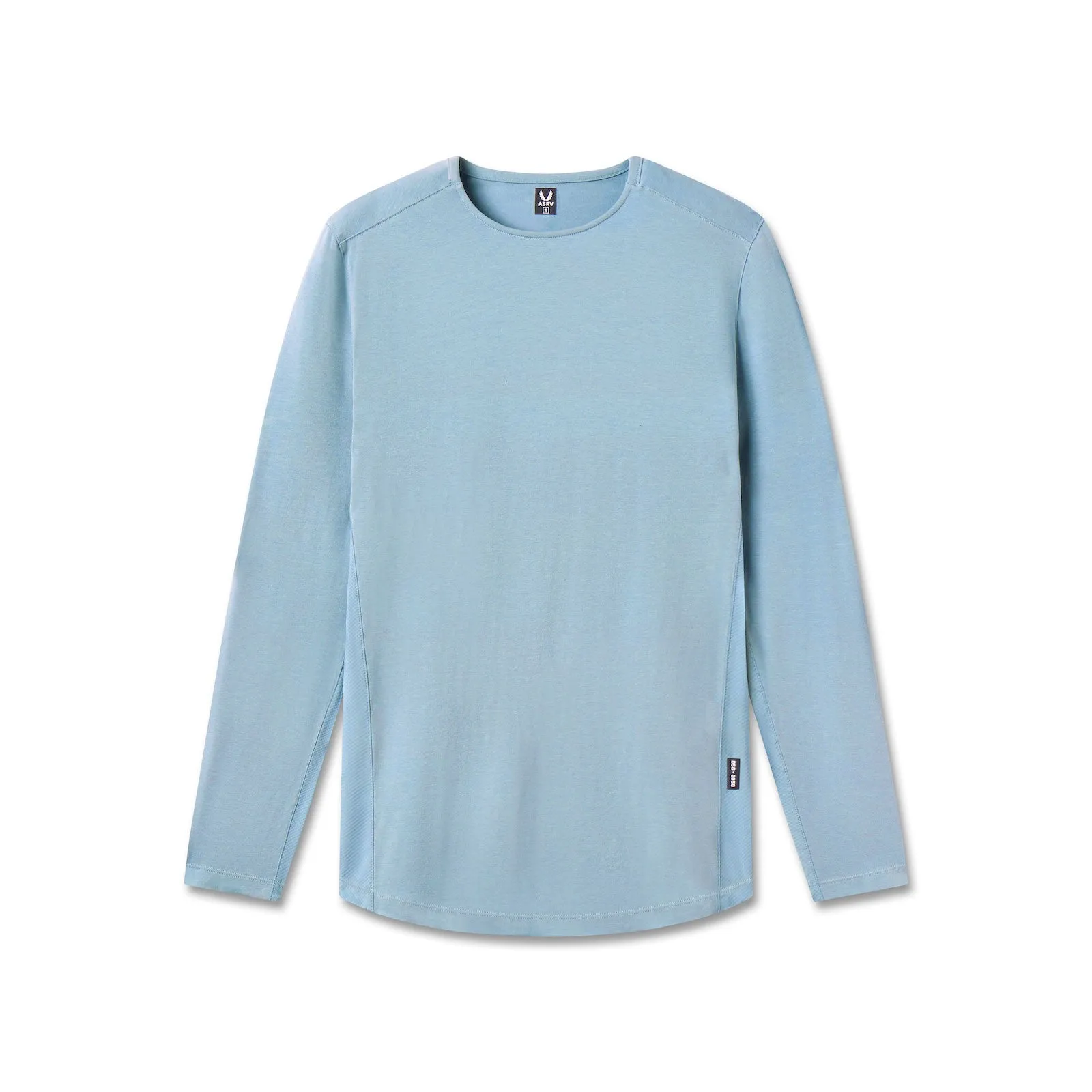 1058. Creora? Cotton Modal Long Sleeve - Light Sky Desert oasis