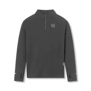 0906. Thermal Training Quarter Zip - Space Grey "Cyber" Snow resistant