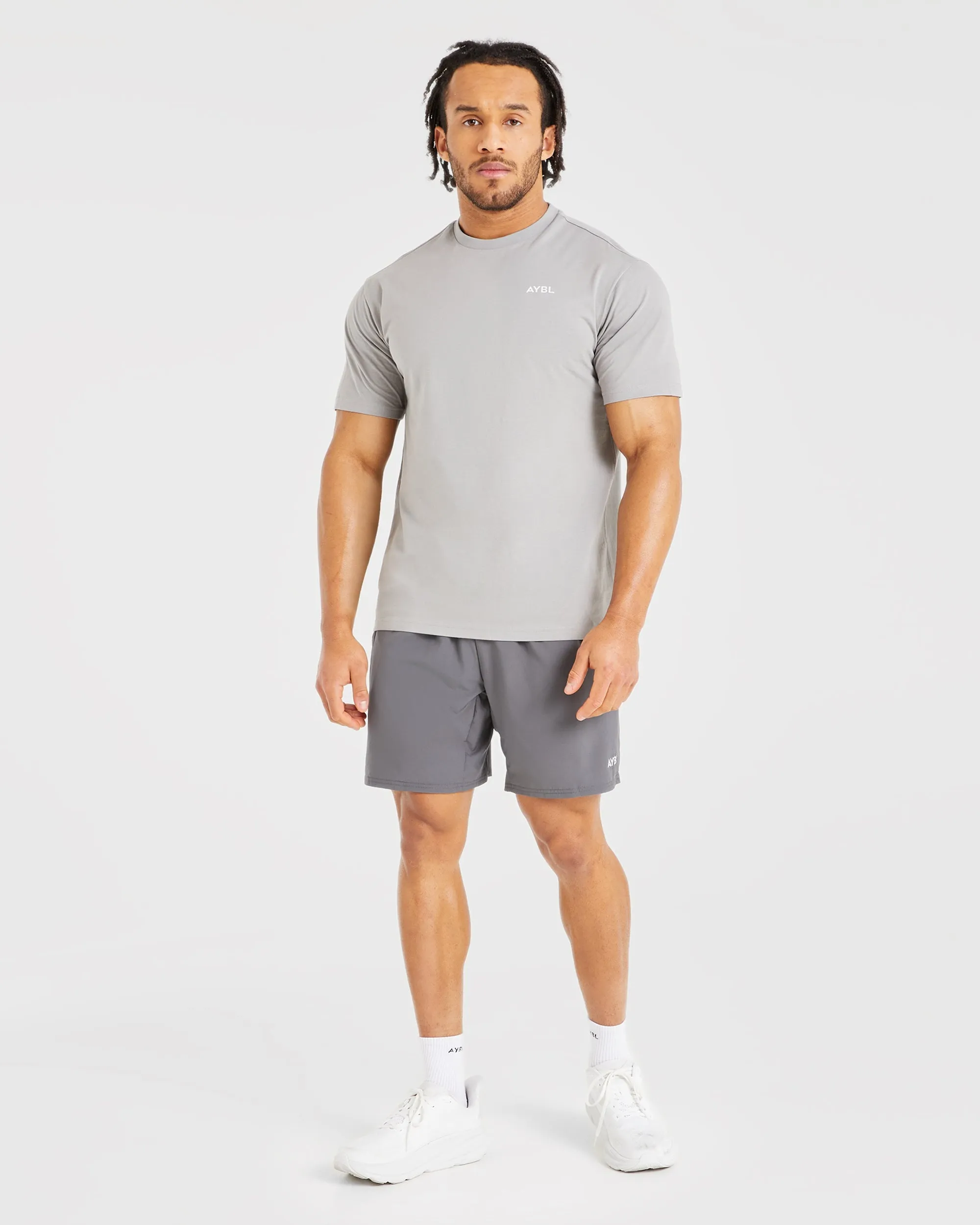 Glide On Waist System Core 7" Shorts - Charcoal