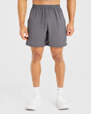 Urban Mood Core 7" Shorts - Charcoal