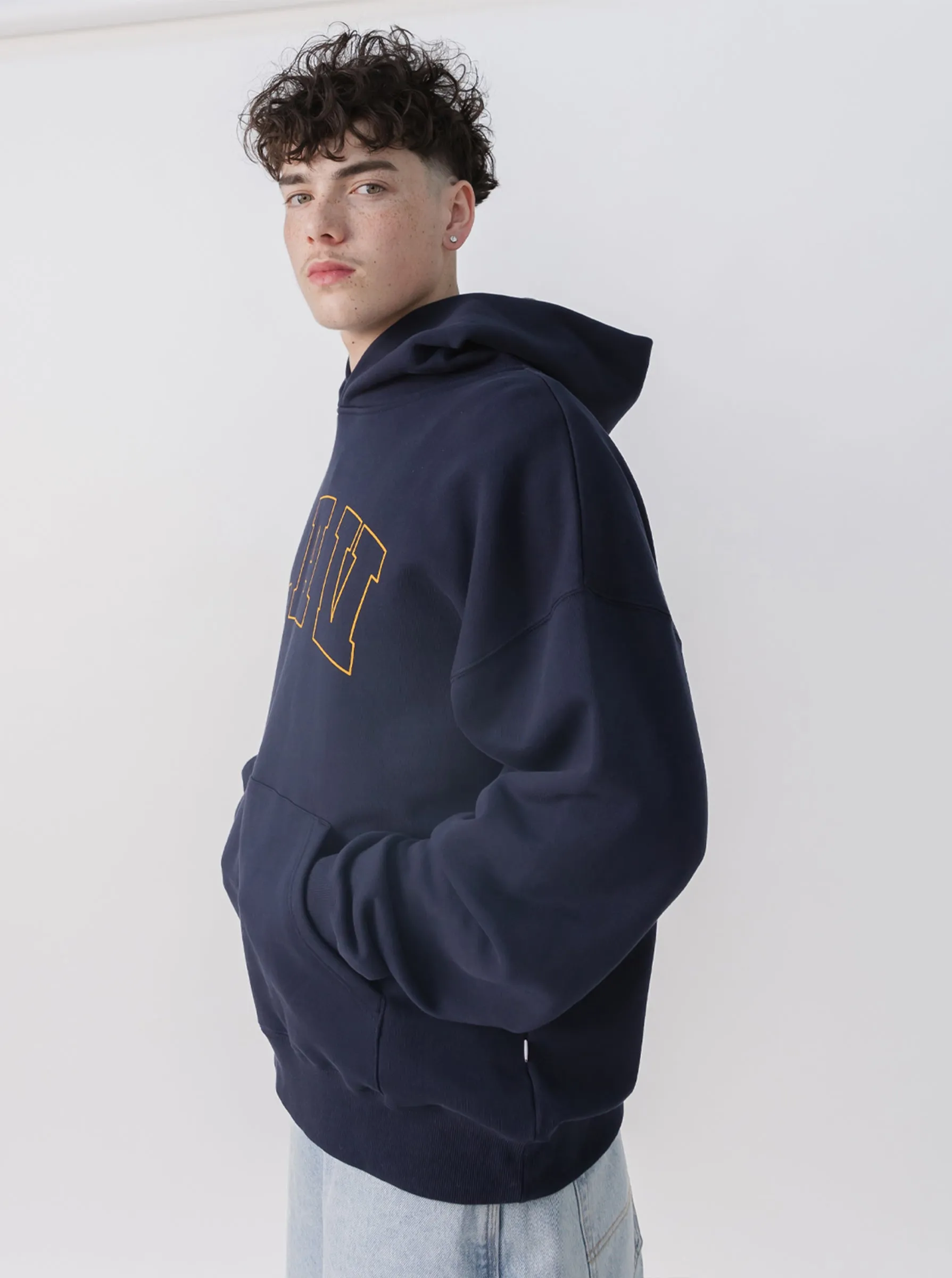 LAV Hoodie Triple Stitch Seams