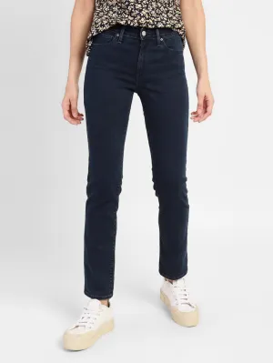 Women's 711 Blue Skinny Fit Mid Rise Jeans Function Ready Mood Fit