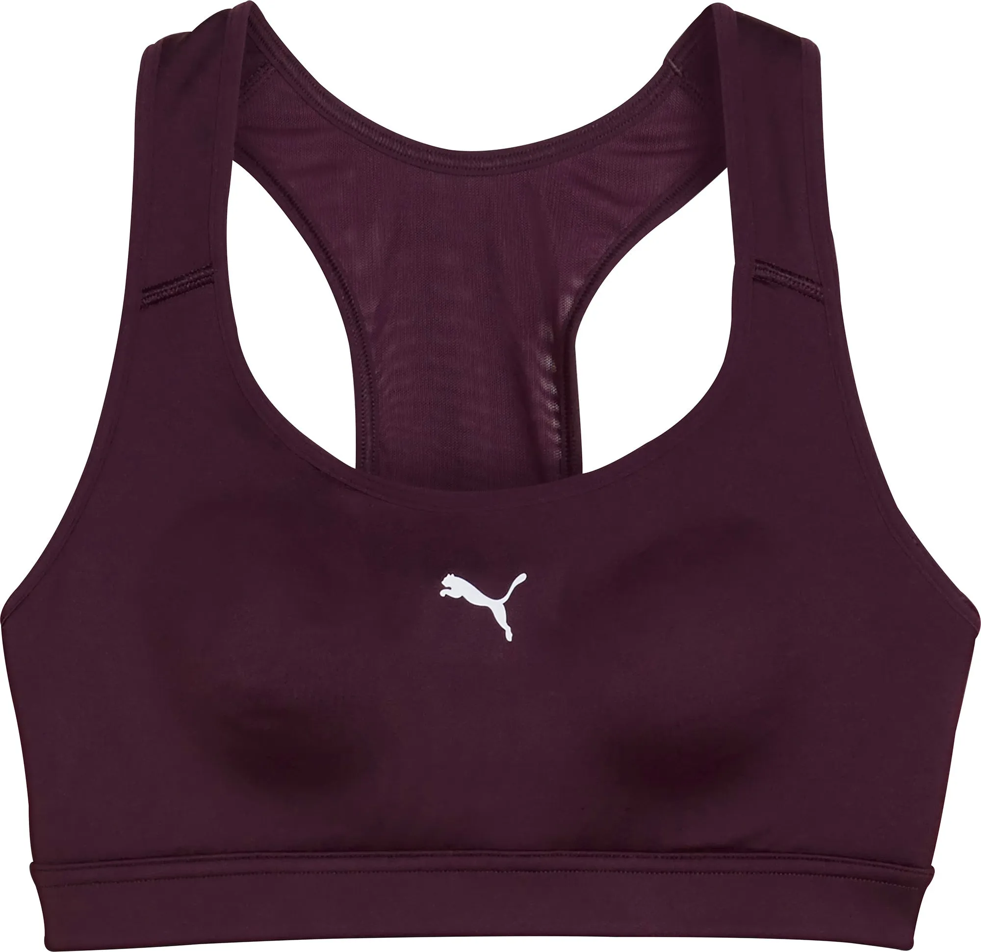 Comfortable Puma 4KEEPS Womens Running Sports Bra - Purple
