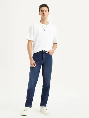 Edgy Design Men's 550'92 Dark Blue Loose Fit Mid Rise Jeans
