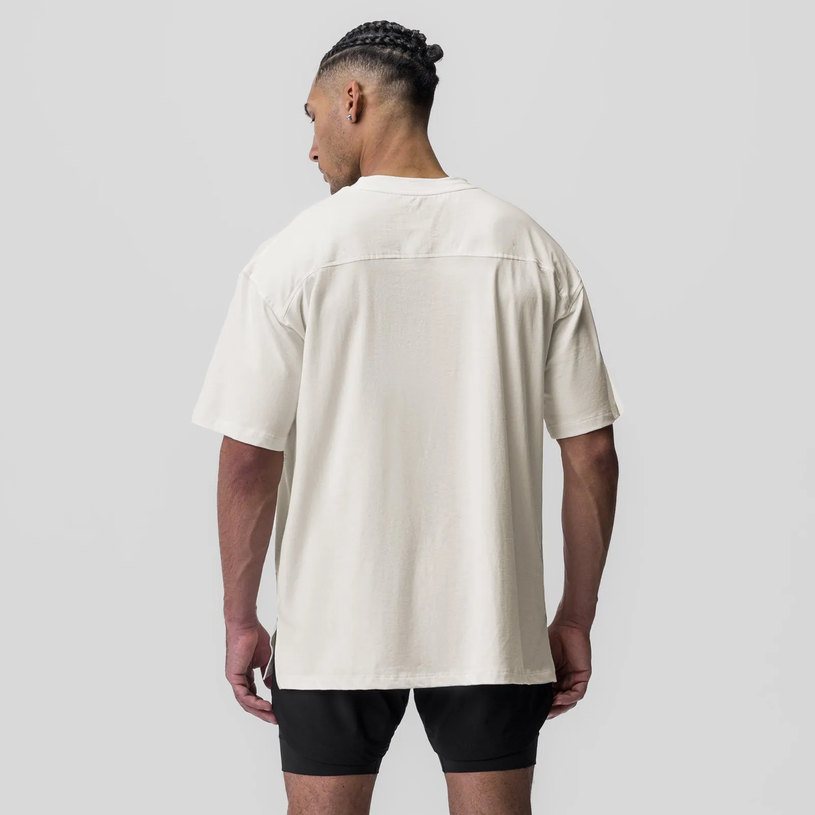 Everyday Comfort 0824. Supima? Oversized Tee - Ivory Cream