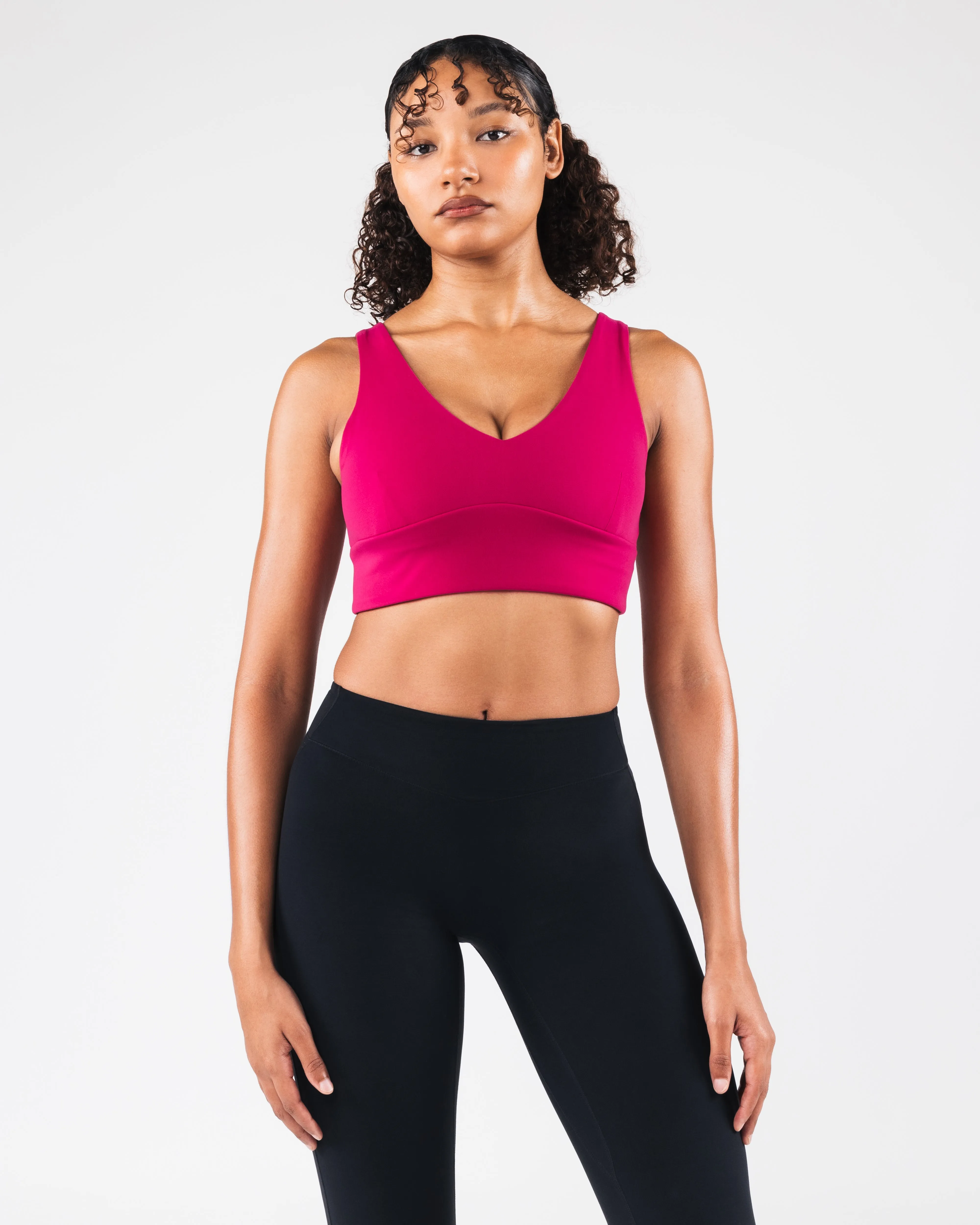 Fitness beginners Celeste Bra C/D Cup - Berry