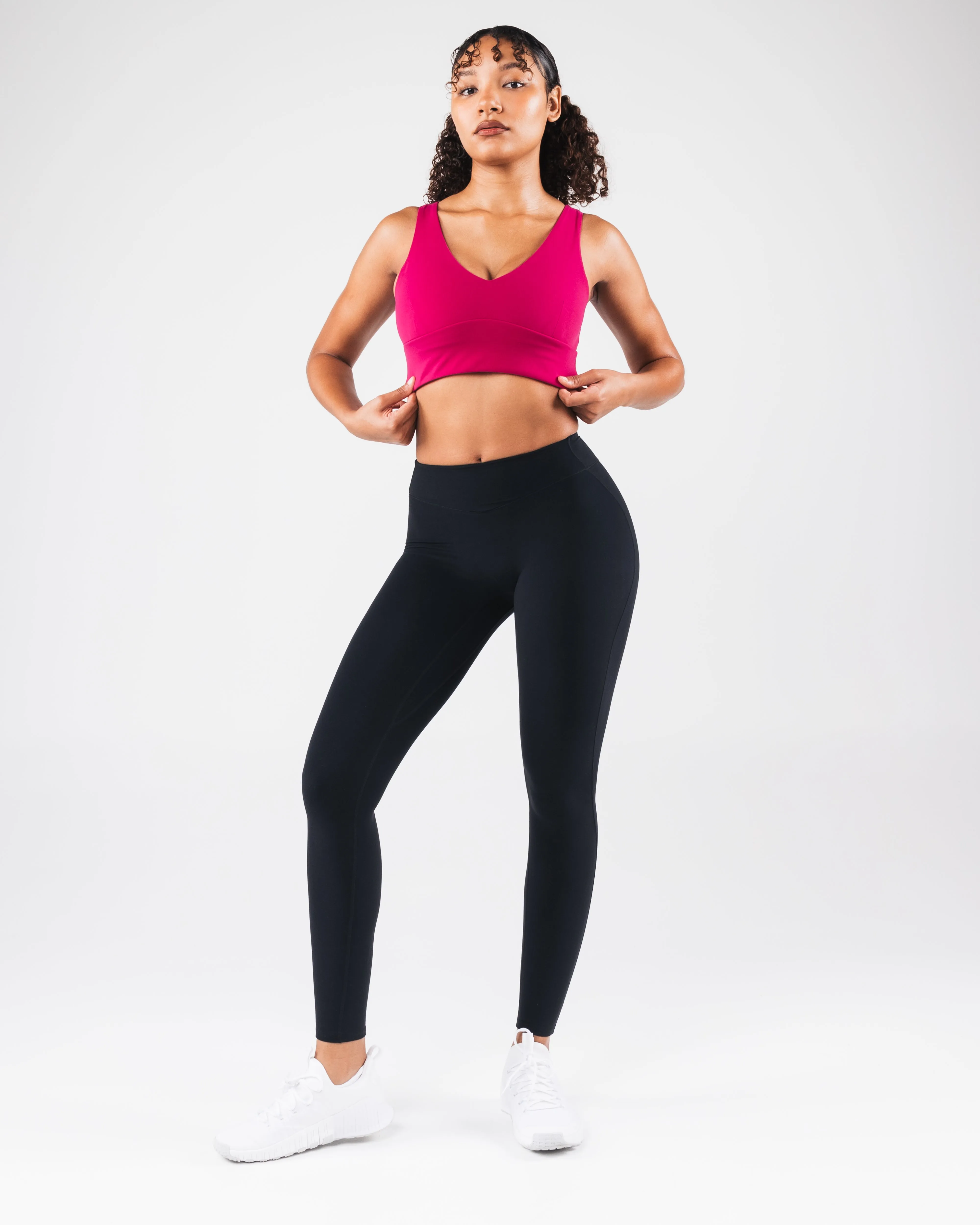 Celeste Bra C/D Cup - Berry Round neck seams