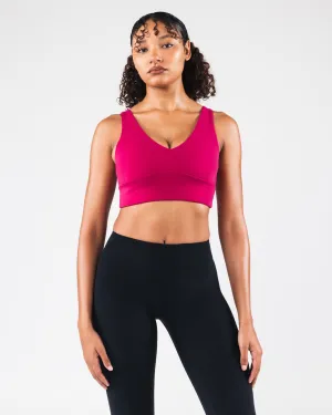 Fitness beginners Celeste Bra C/D Cup - Berry