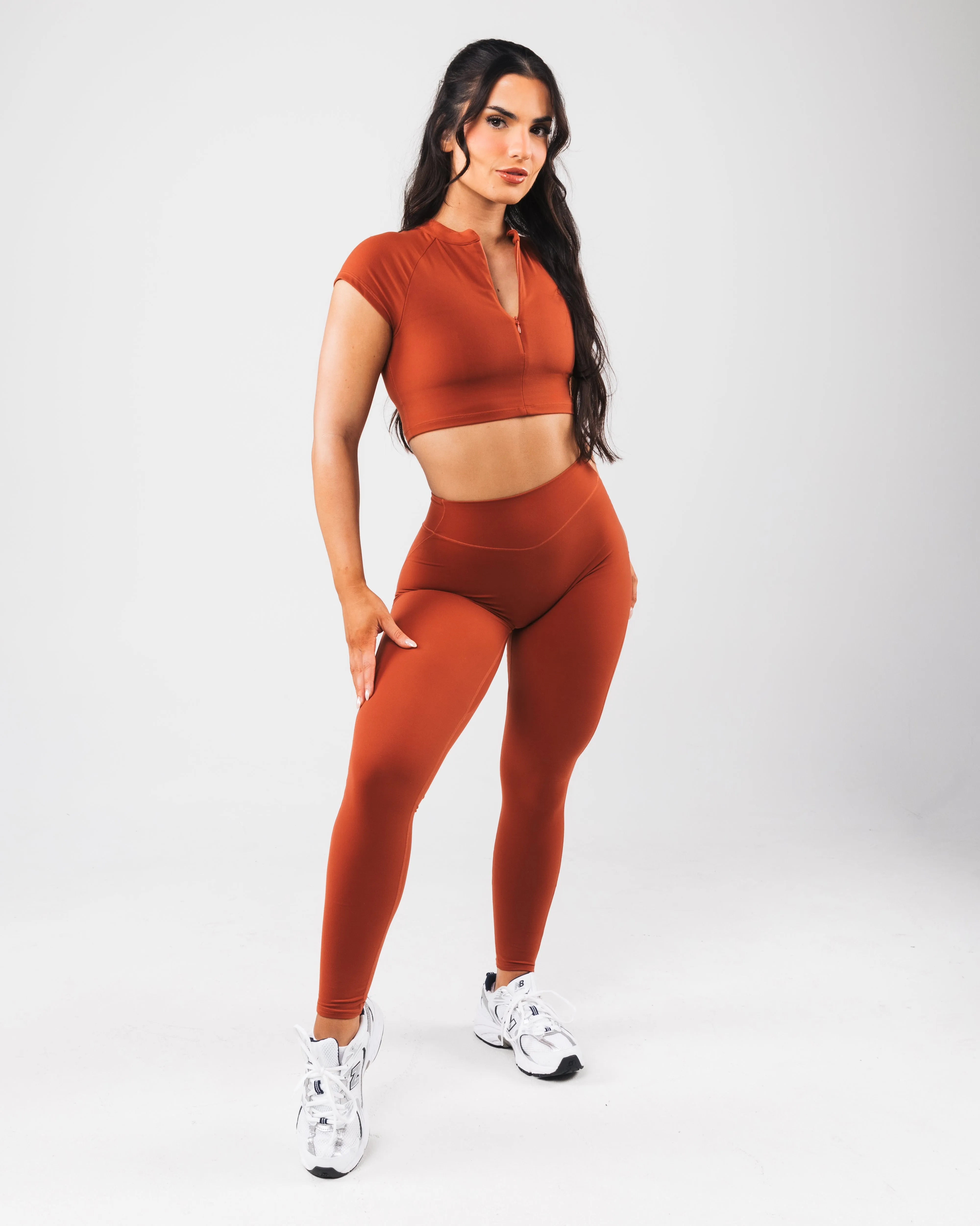 KDM Zip Bra - Sting Flexible frame Elastic stitching seams