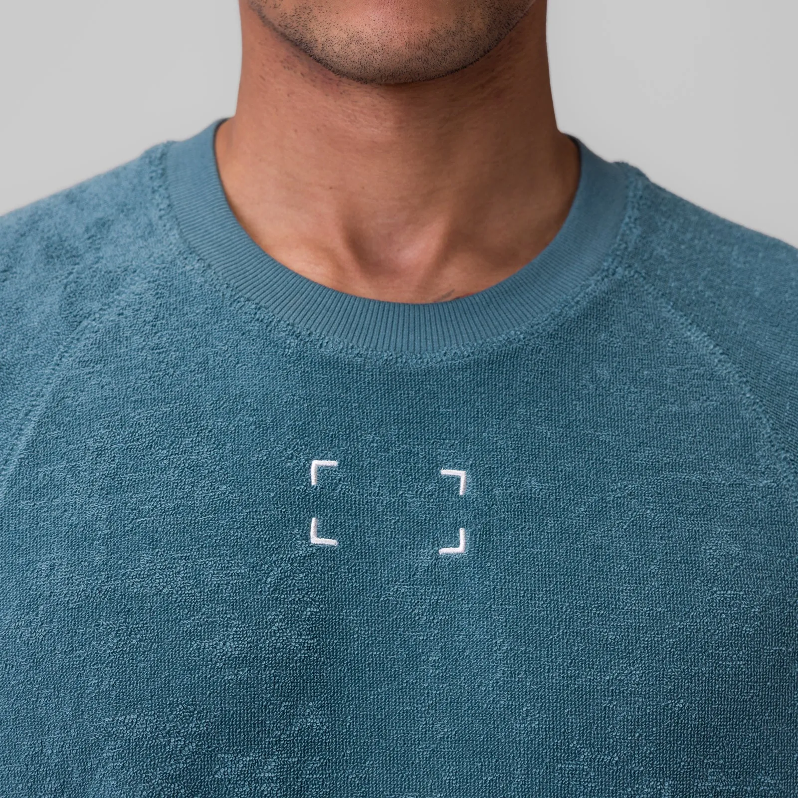 manned 1092. Towel Terry Cutoff - Storm