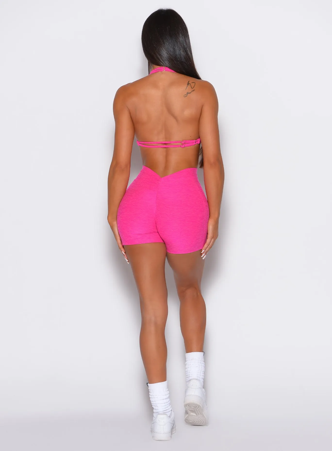 V Back Shorts jumpsuit