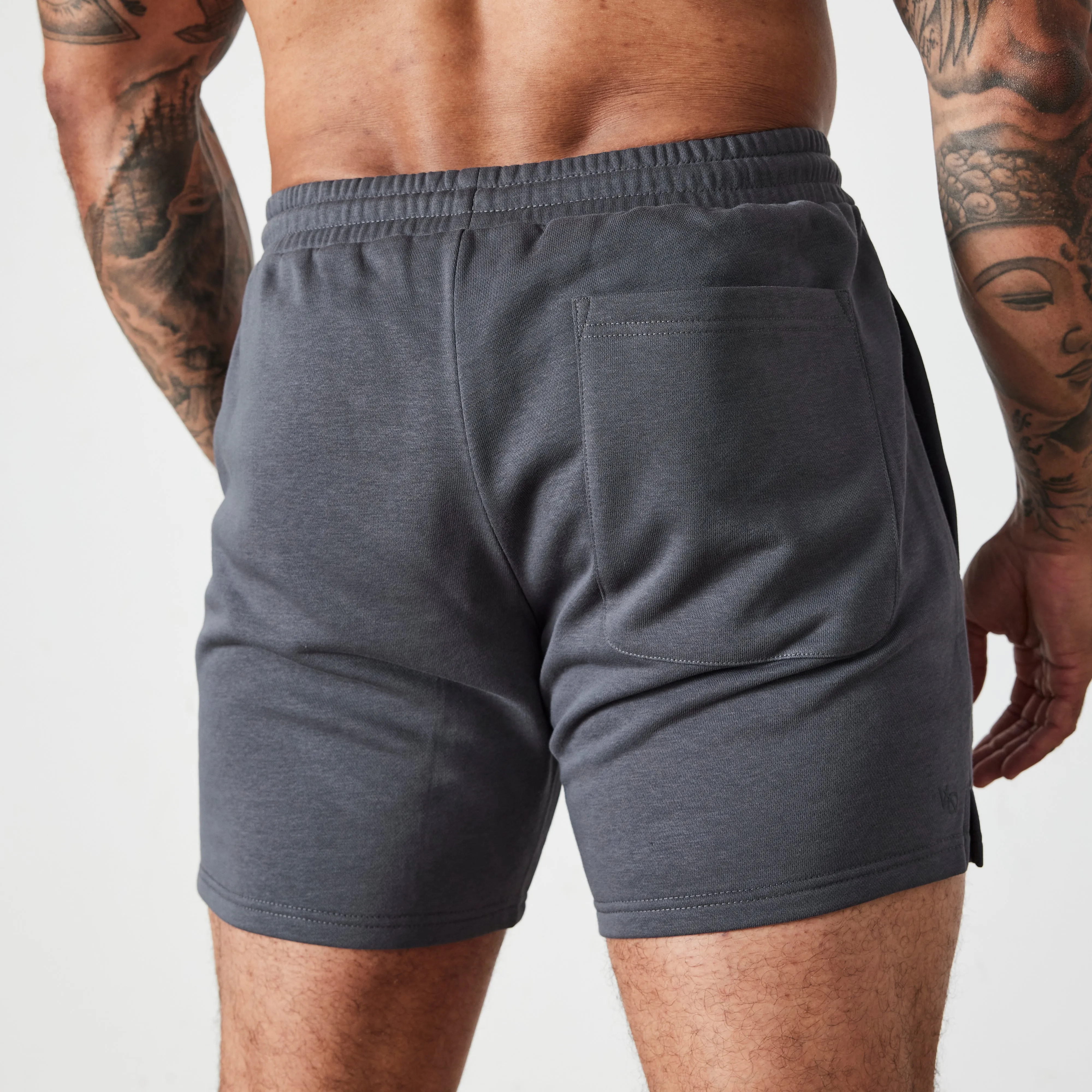 Everyday Comfort Minimalist Look Vanquish Essential Denim Blue Regular Fit Shorts