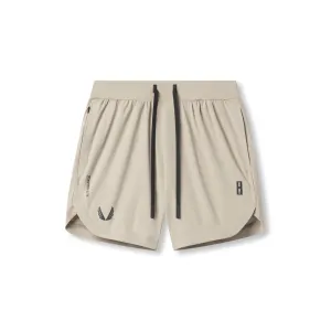 Seamless Edge Design 0823. Tetra-Lite? 7" Linerless Short - Sand Smoke "Wings"