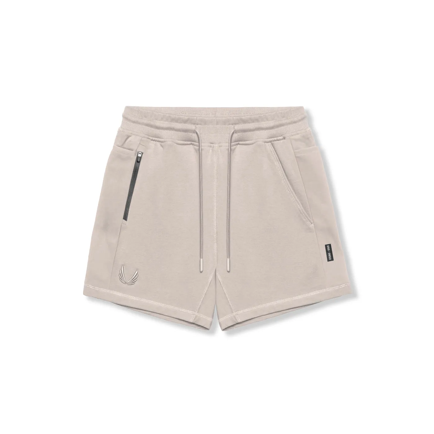 Abrasion Resistant Edges Soft Material 0867. Tech-Terry? Sidelock Sweat Short - Chai