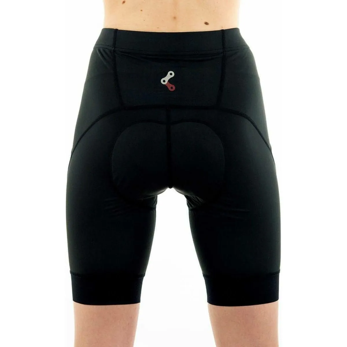 Thermoregulating Fabric Link Ride Womens Cycling Shorts - Black