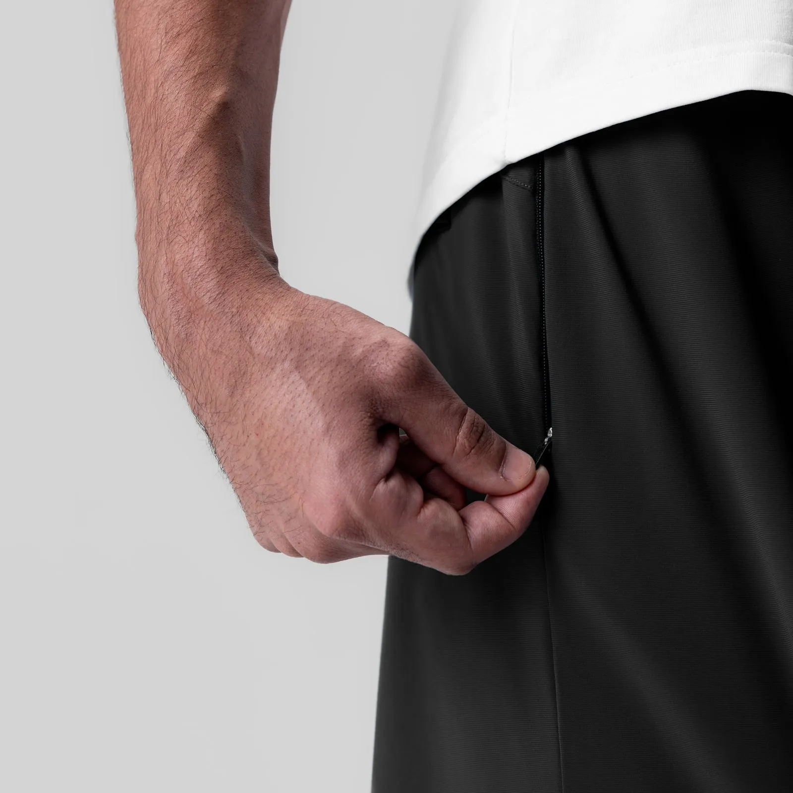 1063. Revolutional? Field Short - Black Stretch waistband camping clothes