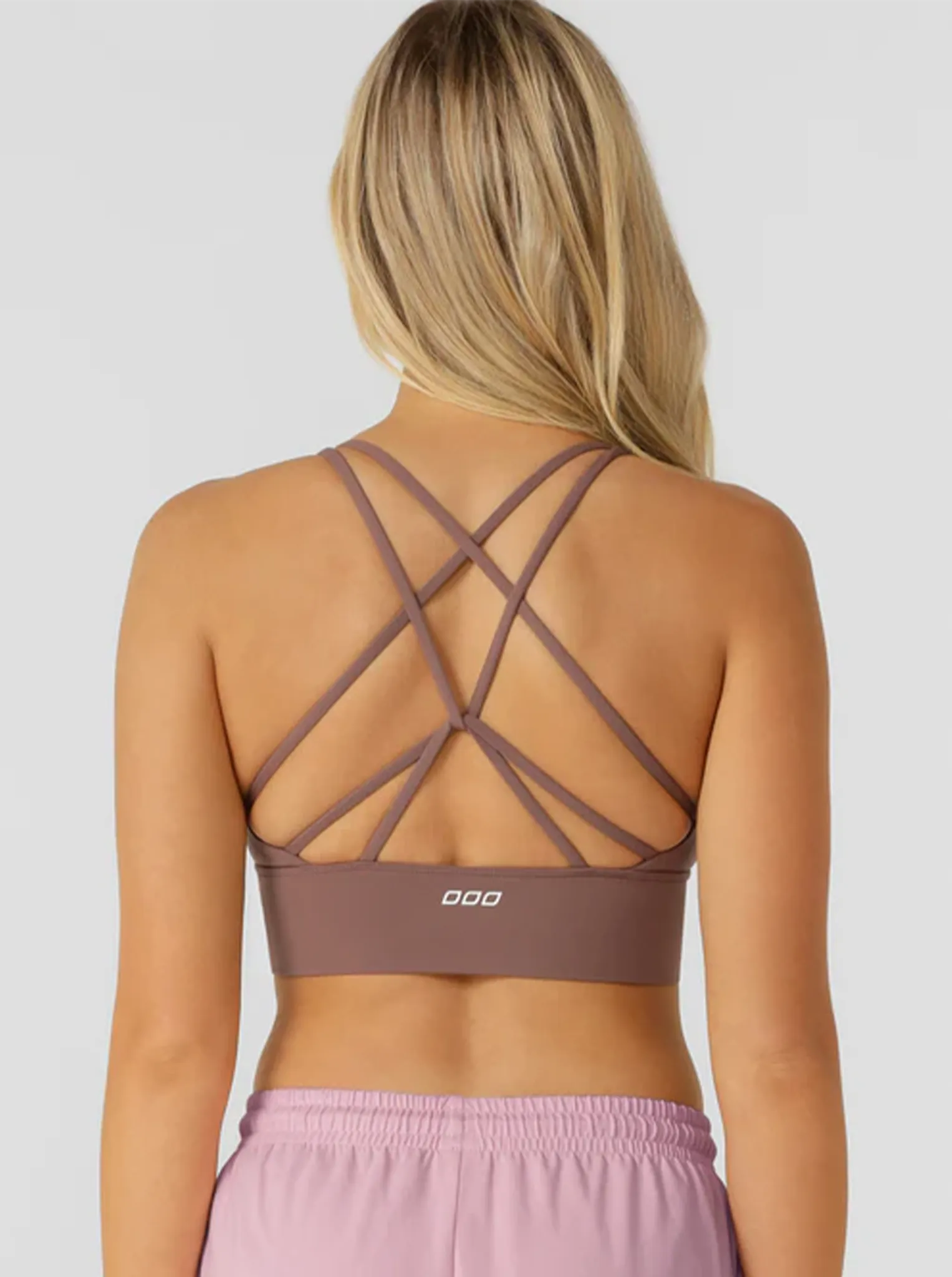 Abrasion Resistant Edges Lotus Longline Sports Bra
