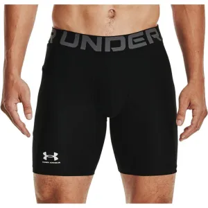Soft Waist Thermoregulating Fabric Under Armour HeatGear Mens Short Compression Tights - Black