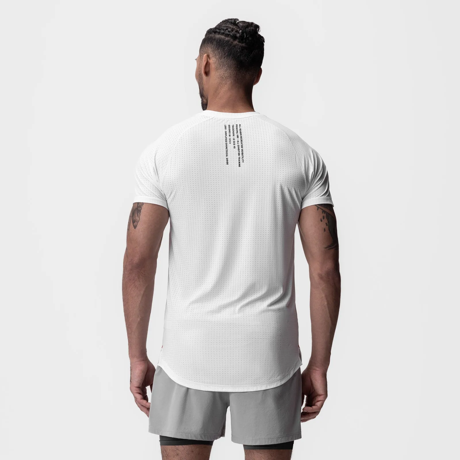 UV Protective Fabric 0948. Laser-Vent? Established Tee - White