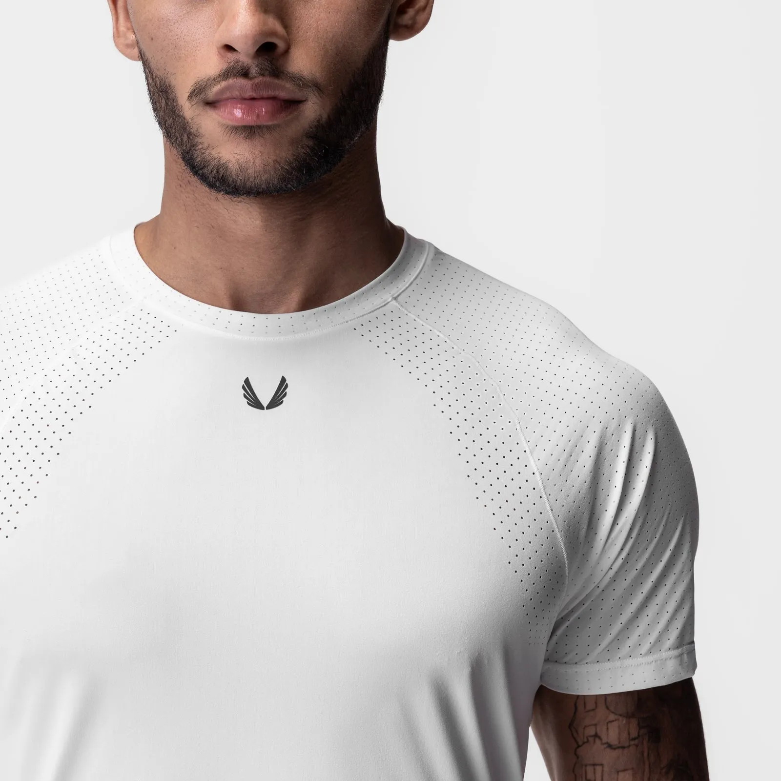 0948. Laser-Vent? Established Tee - White Weekend Style