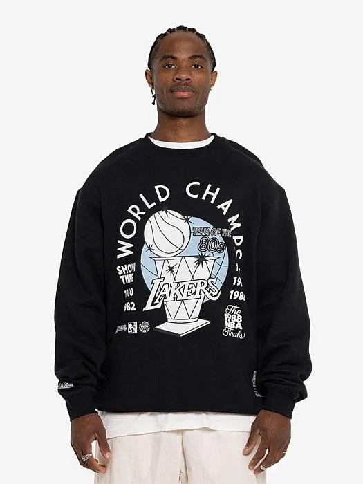 Los Angeles Lakers Team of the 80's Crew Fashionable Structured Hood Shape
