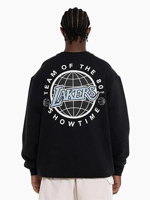Los Angeles Lakers Team of the 80's Crew Contemporary Look Double Layer Hood