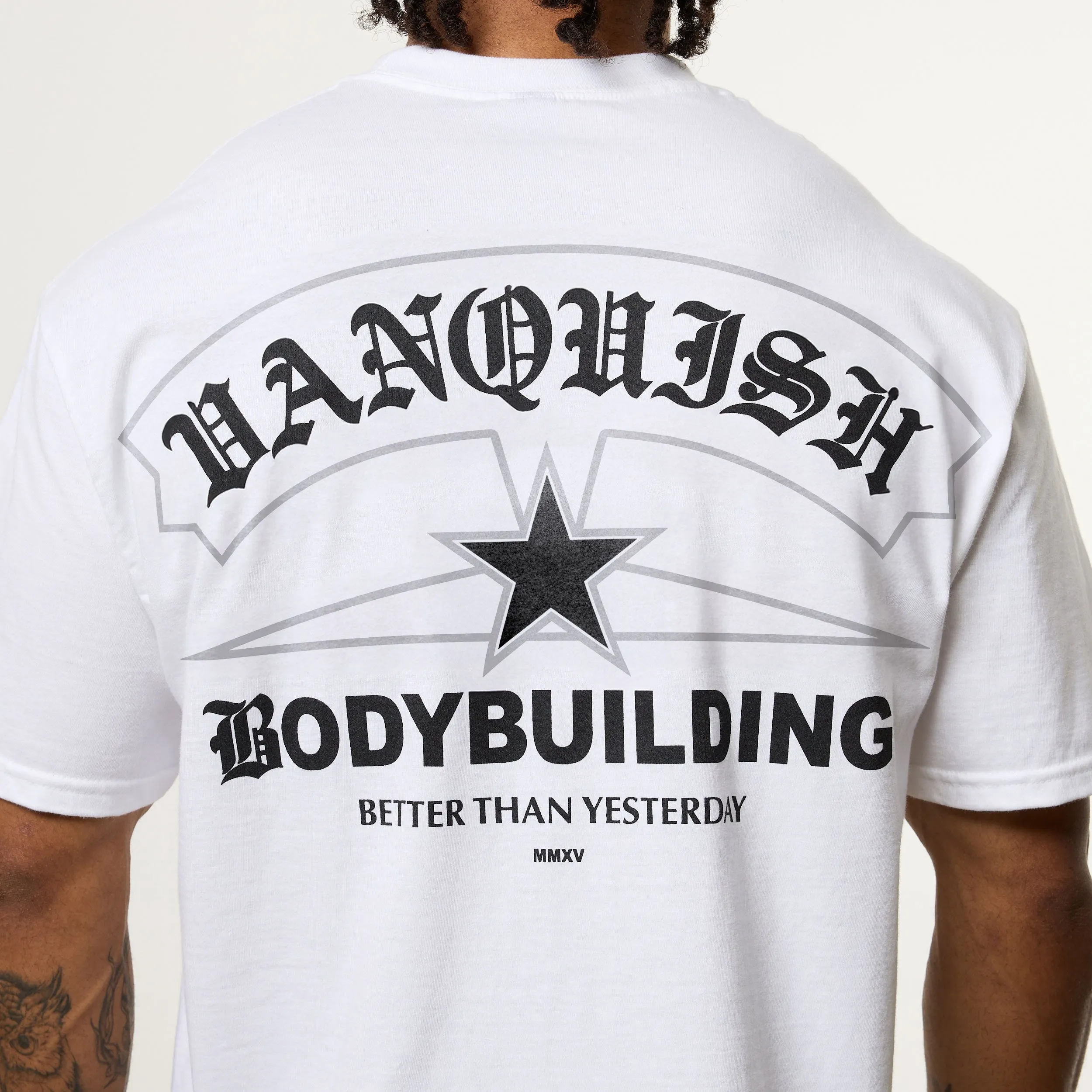 Vanquish Revolve Legion White Oversized T Shirt Fresh Look