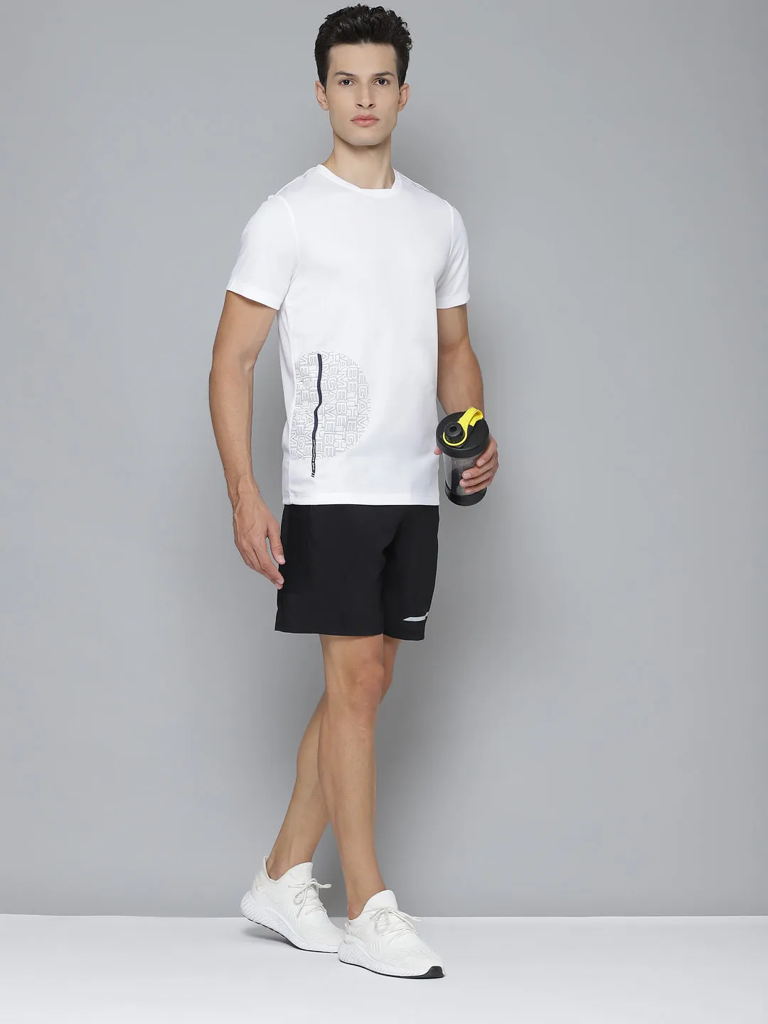 Still Glow Alcis Men Printed White Tshirts