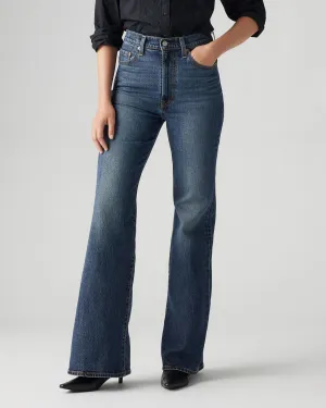 Levi's? Womens Ribcage Bells Flared Jeans - Romantic Story Neutral palette Heavyweight Denim