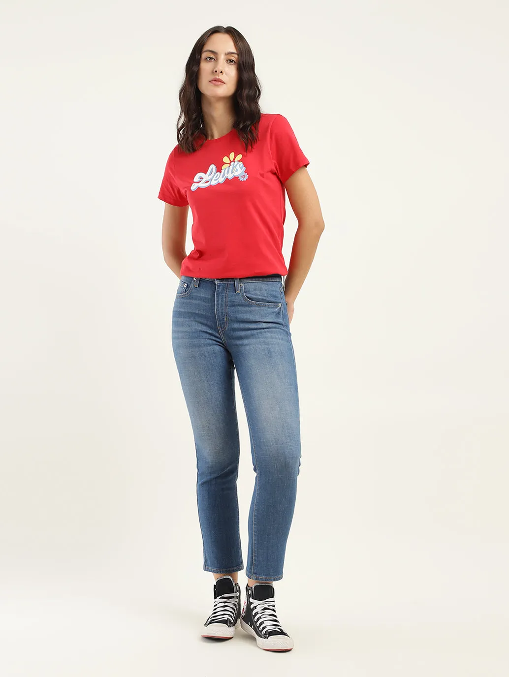 Daily Wear Festival Outfit Women's 710 Blue Skinny Fit High Rise Jeans