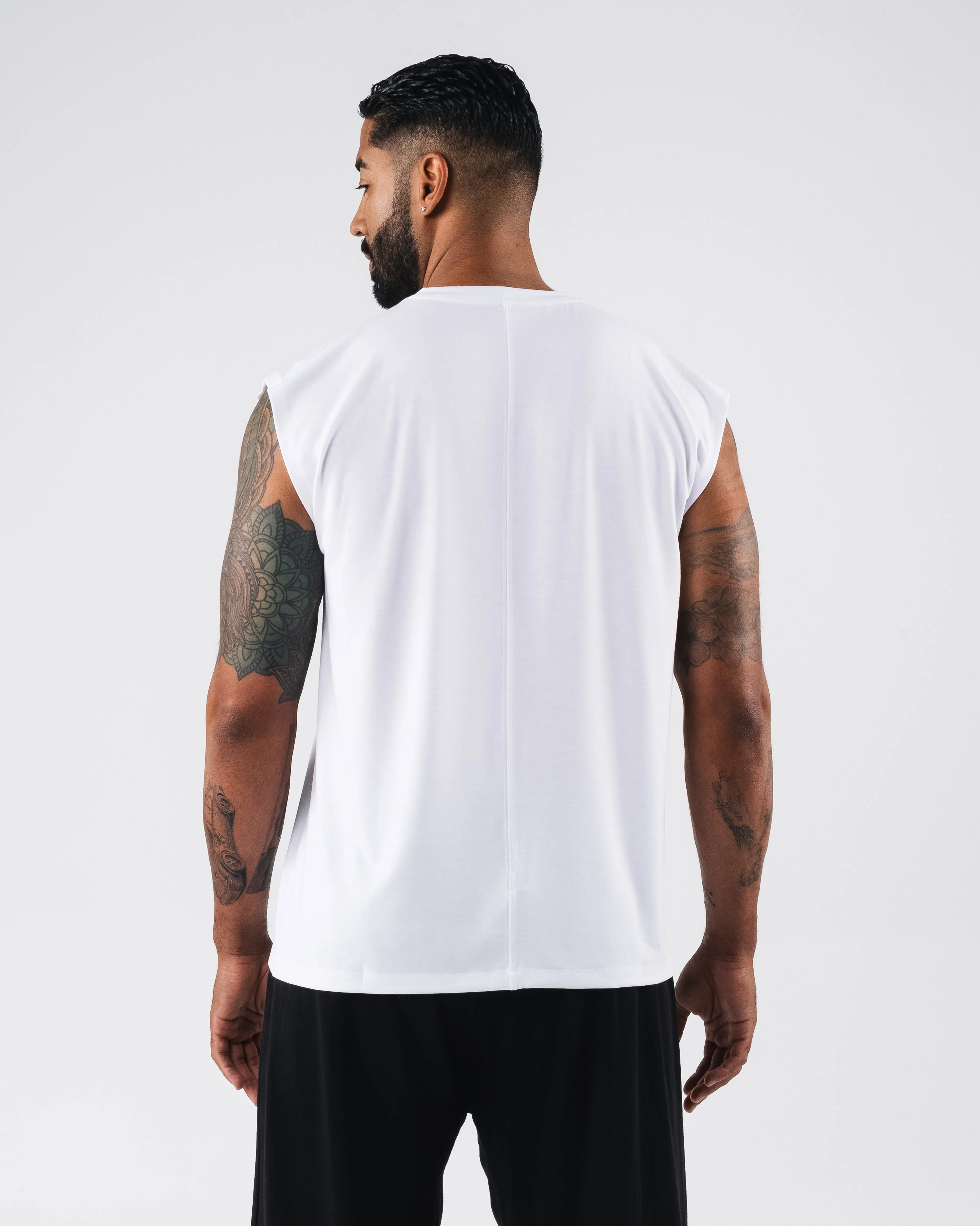 low altitude operation Zero Accent Tank - White