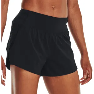 Under Armour Flex Woven 2 In 1 Womens Training Shorts - Black Moisture wicking