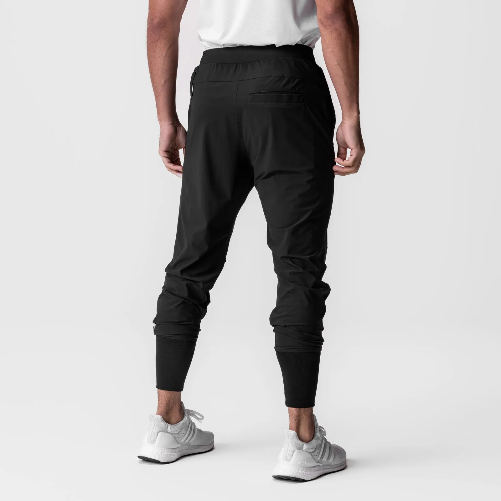 NoiseReducingFabric 0690. Tetra-Lite? Tech High Rib Jogger - Black