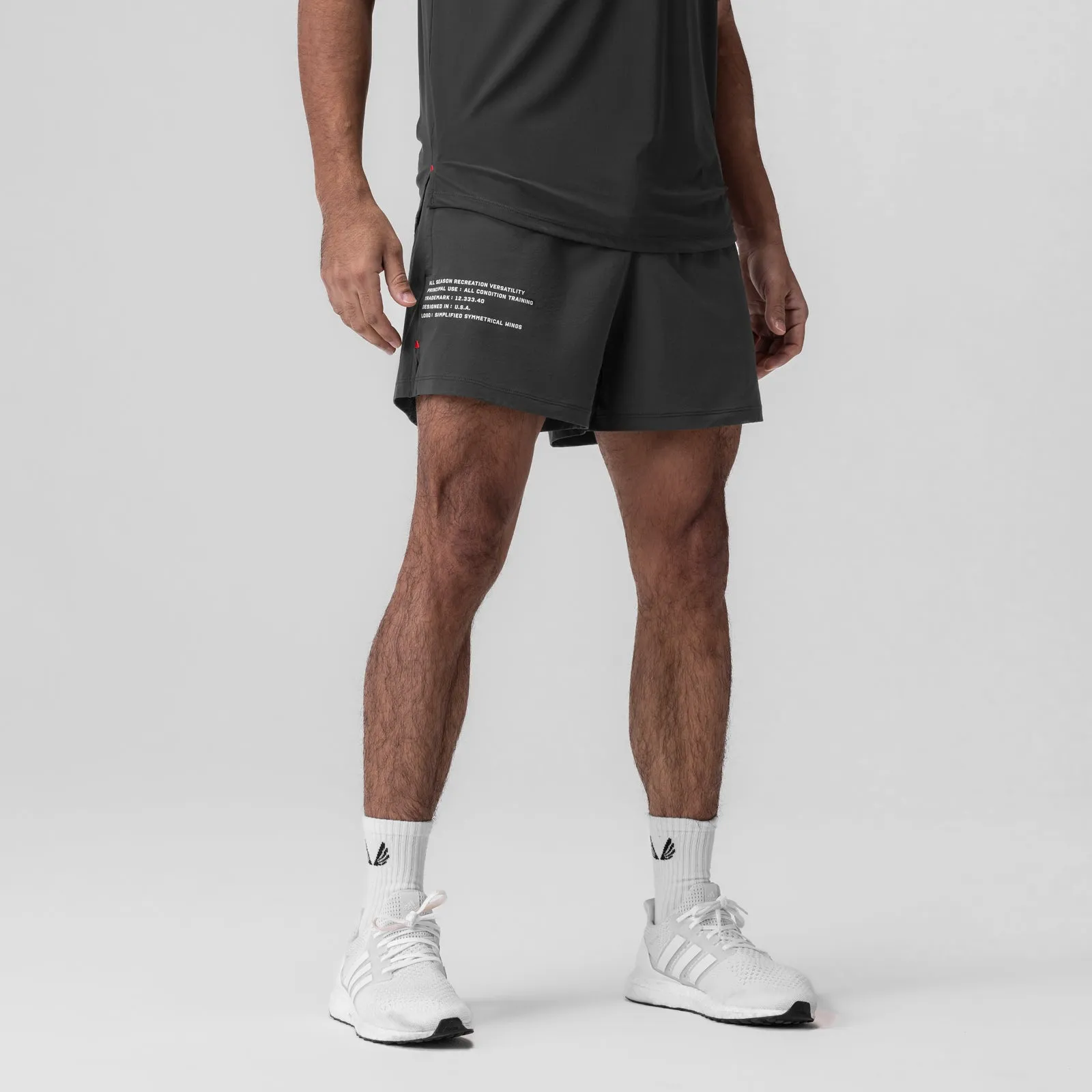 Handmade sports industry 0942. Aerotex? 5" Training Short - Space Grey